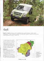 Ford Transit 4x4 - konstrukce 